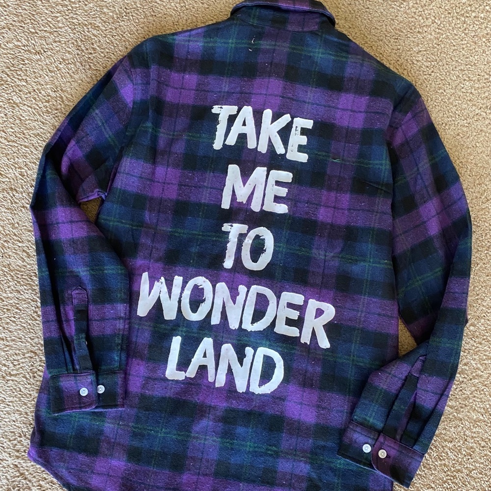 Cakeworthy “Take Me To Wonderland” flannel
